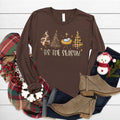 Tis The Season Brown Long Sleeve