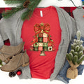 Christmas Tree Patchwork Tee