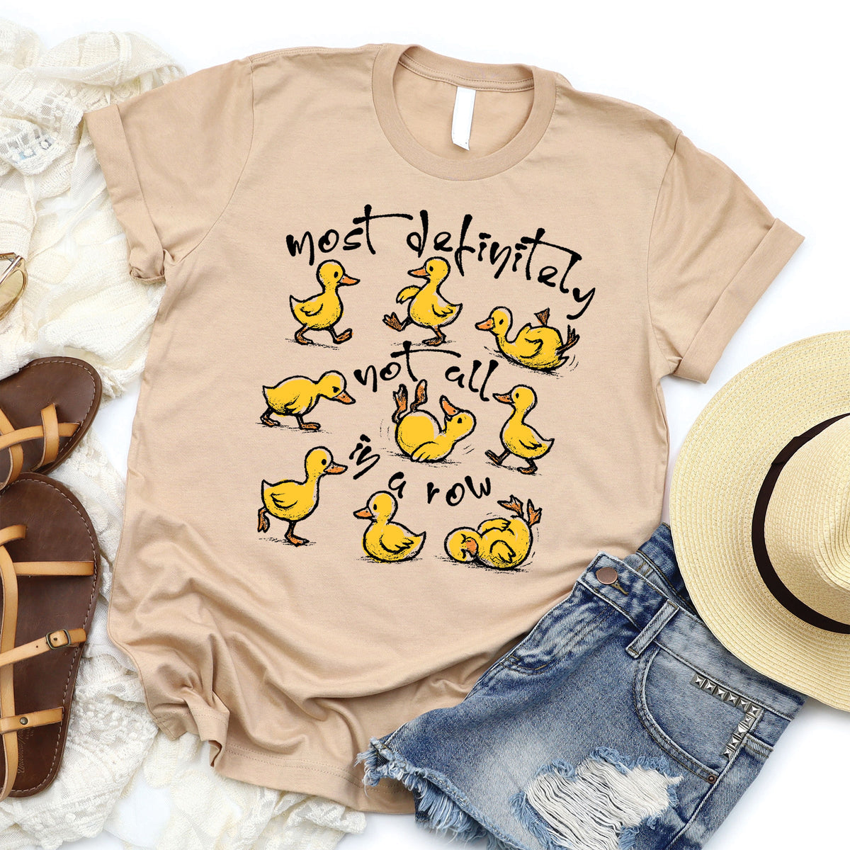 Ducks in a Row Tee