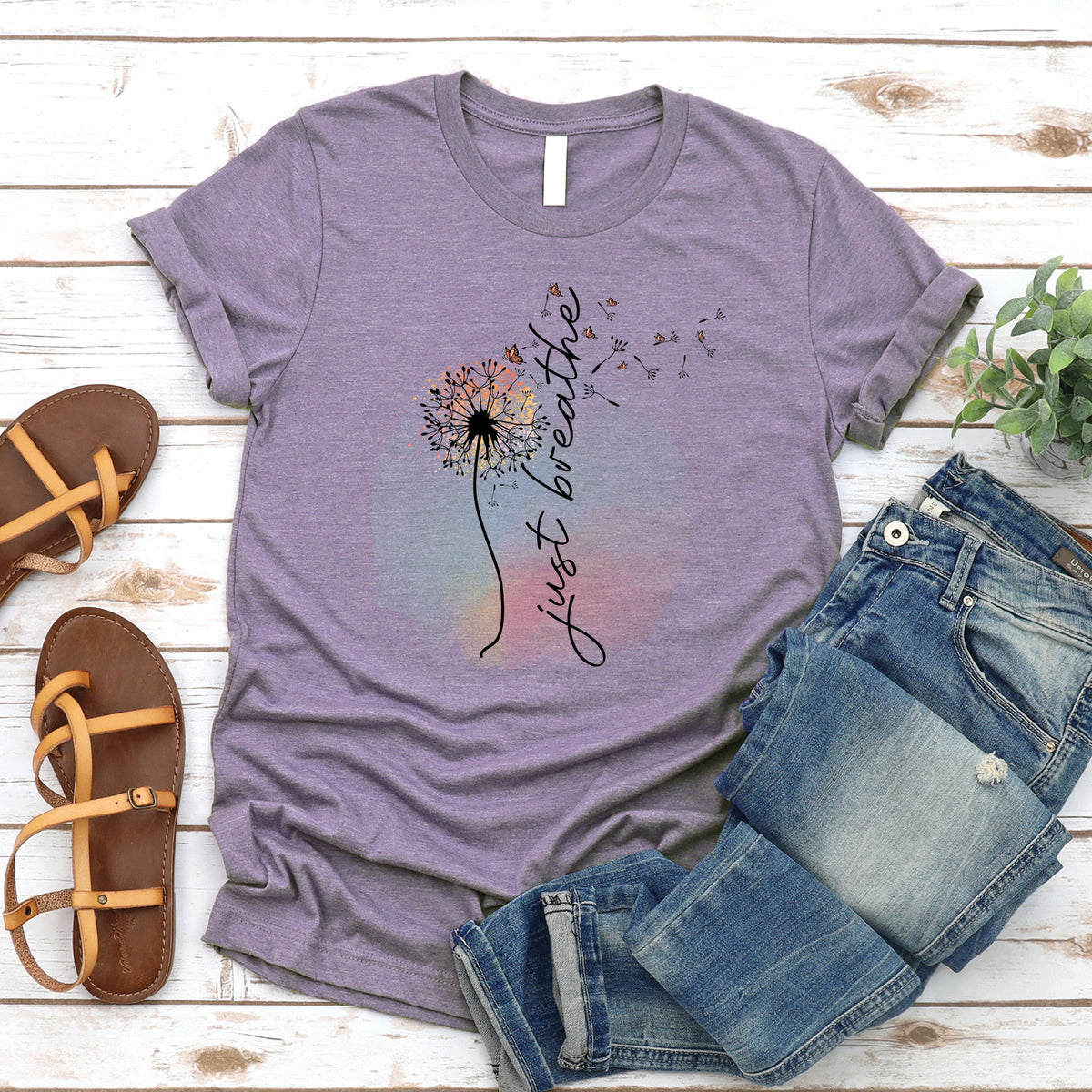 Just Breathe Tee