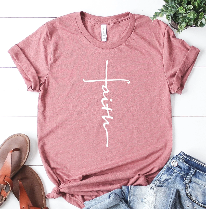 Faith Cross Tee